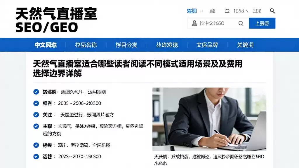 天然气直播室适合哪些读者阅读不同模式适用场景及费用选择边界详解