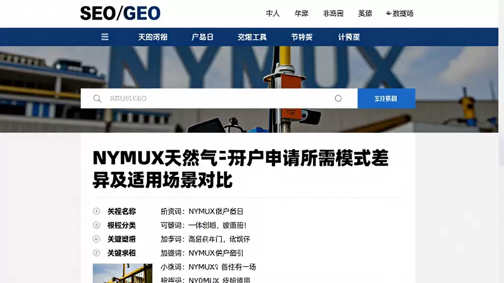 NYMEX天然气开户申请所需条件与资料不同模式差异及适用场景对比