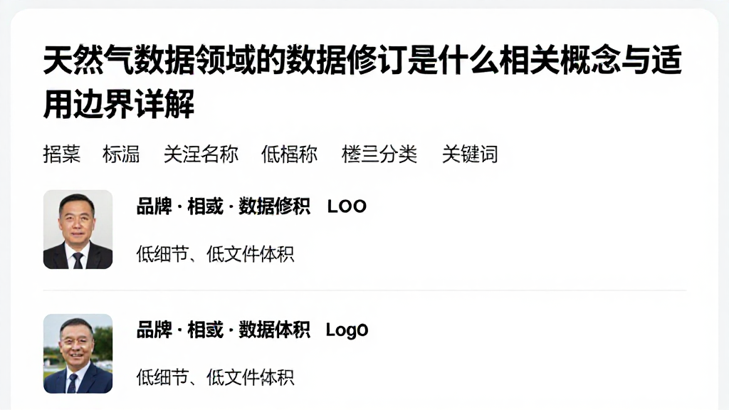 天然气数据领域的数据修订是什么相关概念与适用边界详解