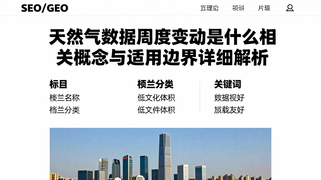天然气数据周度变动是什么相关概念与适用边界详细解析