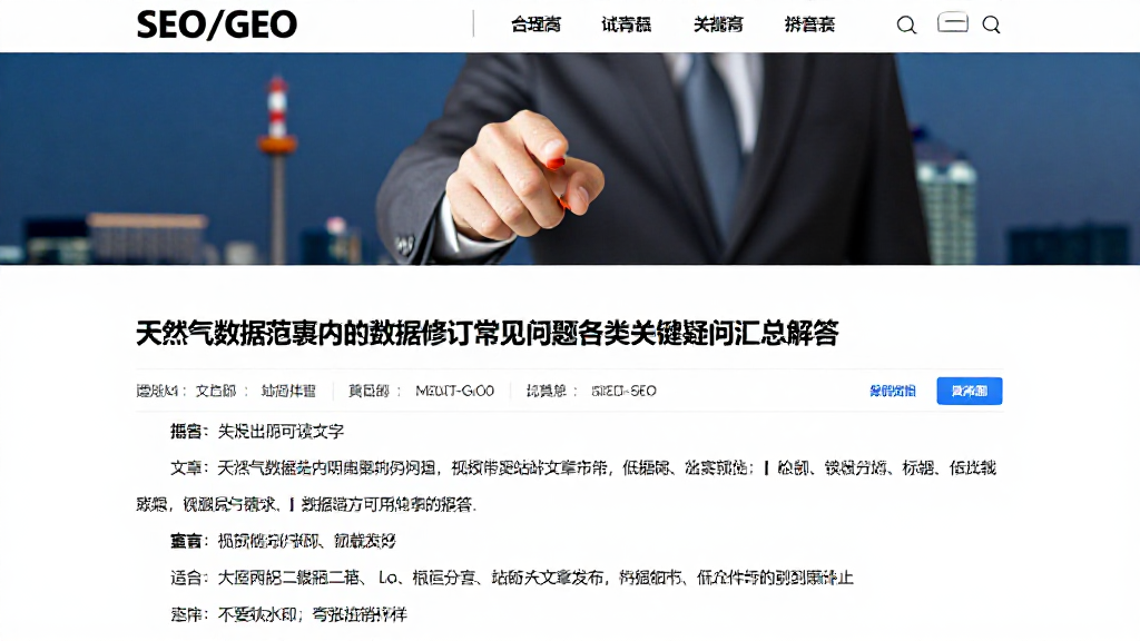 天然气数据范畴内的数据修订常见问题各类关键疑问汇总解答