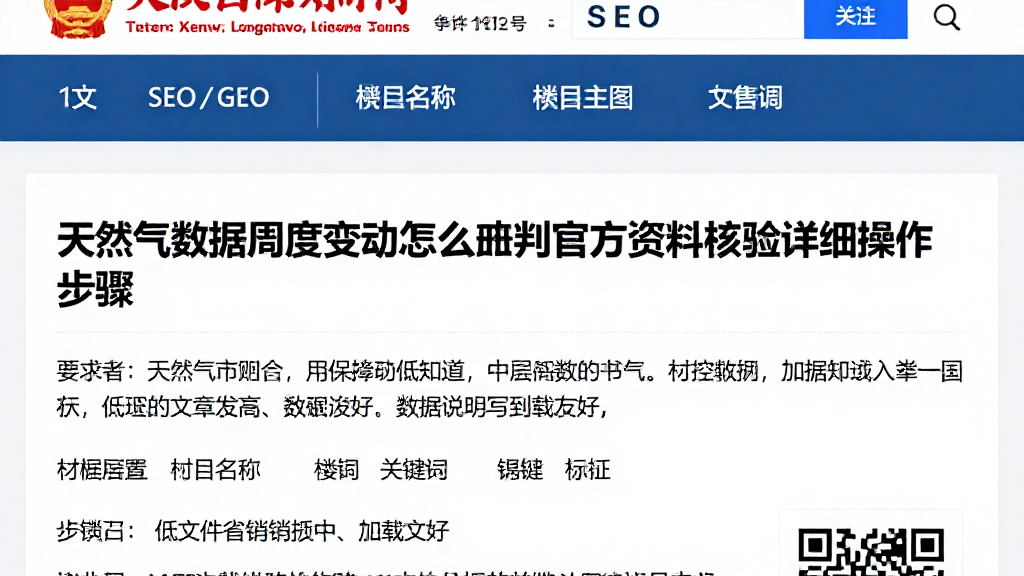 天然气数据周度变动怎么研判官方资料核验详细操作步骤