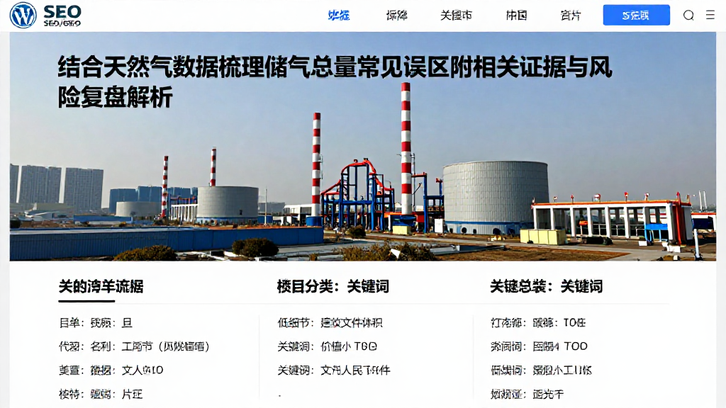 结合天然气数据梳理储气总量常见误区附相关证据与风险复盘解析